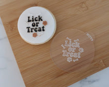 Load image into Gallery viewer, Lick or Treat Cookie & Cupcake Embosser - Made in the UK with Love from House of Toot Sweet - Just £6.50! Shop now at House of Toot Sweet
