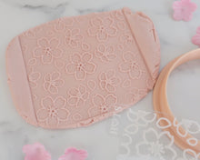 Load image into Gallery viewer, Cherry Blossom Texture Fondant Cookie Embosser - Made in the UK with Love from House of Toot Sweet - Just £7! Shop now at House of Toot Sweet