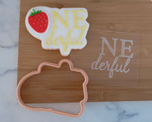 Load image into Gallery viewer, 'Mix and Match' - Blank Onederful Fondant Cookie Embosser & Cutter - Made in the UK with Love from House of Toot Sweet - Just £6! Shop now at House of Toot Sweet