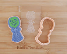 Load image into Gallery viewer, Ghoul Balloon with Tassels Embosser / Cutter - Made in the UK with Love from House of Toot Sweet - Just £6! Shop now at House of Toot Sweet