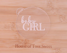 Load image into Gallery viewer, Baby Girl Fondant Cookie Embosser - Made in the UK with Love from House of Toot Sweet - Just £6.50! Shop now at House of Toot Sweet
