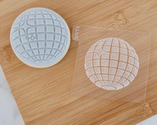 Load image into Gallery viewer, Disco Ball Cookie Cutter / Embosser - Made in the UK with Love from House of Toot Sweet - Just £6! Shop now at House of Toot Sweet
