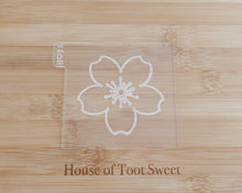 Load image into Gallery viewer, Cherry Blossom Fondant Embosser / Cookie Cutter - Made in the UK with Love from House of Toot Sweet - Just £6! Shop now at House of Toot Sweet