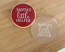 Load image into Gallery viewer, Santas Little Helper Fondant Embosser