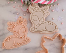 Load image into Gallery viewer, Baby Deer Fondant Stamp & Cookie Cutter
