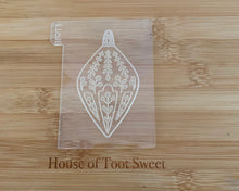 Load image into Gallery viewer, Skandi Drop Bauble Fondant Embosser/ Cutter