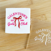 Load image into Gallery viewer, Galentine's Girls Club Fondant Embosser