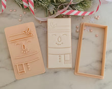 Load image into Gallery viewer, Santa & Friends Fondant Stamp & Cookie Cutter