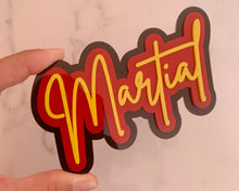 Load image into Gallery viewer, Personalised single Name Cake Charm