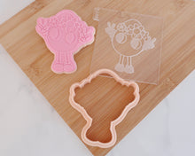 Load image into Gallery viewer, Groovy Easter Egg Fondant Embosser / Cutter