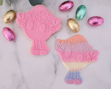 Load image into Gallery viewer, Groovy Easter Egg Fondant Embosser / Cutter