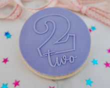 Load image into Gallery viewer, Double Ages Fondant Cookie Embosser - Made in the UK with Love from House of Toot Sweet - Just £6.50! Shop now at House of Toot Sweet