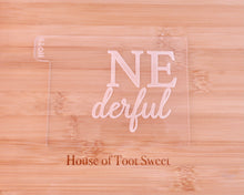 Load image into Gallery viewer, 'Mix and Match' - Blank Onederful Fondant Cookie Embosser & Cutter - Made in the UK with Love from House of Toot Sweet - Just £6! Shop now at House of Toot Sweet