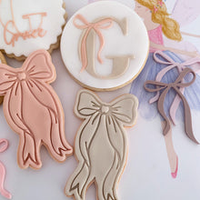 Load image into Gallery viewer, Alphabet A-Z with Bow Fondant Cookie Embosser
