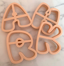 Load image into Gallery viewer, Bubble Alphabet Cookie Cutters