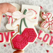 Load image into Gallery viewer, Dice Cherries Fondant Embosser & Cutter