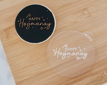Load image into Gallery viewer, Happy Hogmanay Fondant Cookie Embosser - Made in the UK with Love from House of Toot Sweet - Just £6! Shop now at House of Toot Sweet