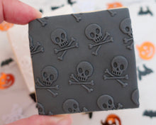 Load image into Gallery viewer, Skull & Cross Bones Texture Embosser - Made in the UK with Love from House of Toot Sweet - Just £7! Shop now at House of Toot Sweet