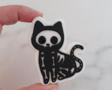 Load image into Gallery viewer, Skeleton Cat Cookie Embosser / Cutter - Made in the UK with Love from House of Toot Sweet - Just £6! Shop now at House of Toot Sweet