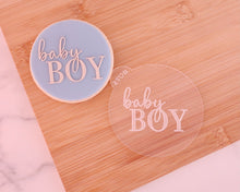 Load image into Gallery viewer, Baby Boy Fondant Cookie Embosser - Made in the UK with Love from House of Toot Sweet - Just £6.50! Shop now at House of Toot Sweet