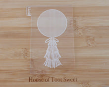 Load image into Gallery viewer, Bubble Balloon with Tassles Embosser / Cutter - Made in the UK with Love from House of Toot Sweet - Just £6.50! Shop now at House of Toot Sweet