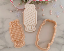 Load image into Gallery viewer, Candy Sweet Christmas Fondant Stamp & Cookie Cutter