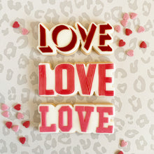 Load image into Gallery viewer, Love Fondant Embosser & Cutter