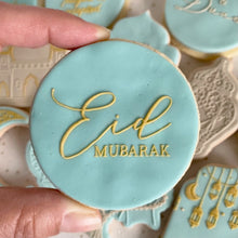 Load image into Gallery viewer, Eid Mubarak Fondant Cookie Embosser