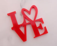 Load image into Gallery viewer, Love - Cupcake Toppers/ Charms - Made in the UK with Love  from House of Toot Sweet - Just £1.10! Shop now at House of Toot Sweet