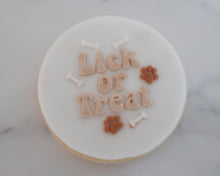Load image into Gallery viewer, Lick or Treat Cookie & Cupcake Embosser - Made in the UK with Love from House of Toot Sweet - Just £6.50! Shop now at House of Toot Sweet