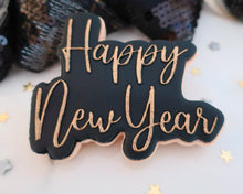 Load image into Gallery viewer, Happy New Year Cookie Cutter / Embosser - Made in the UK with Love from House of Toot Sweet - Just £6! Shop now at House of Toot Sweet