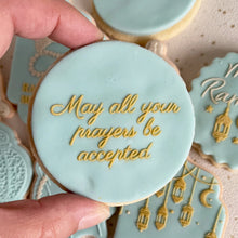 Load image into Gallery viewer, May All Your Prayers Be Accepted Fondant Cookie Embosser