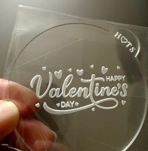Load image into Gallery viewer, Happy Valentine's Day Fondant Embosser