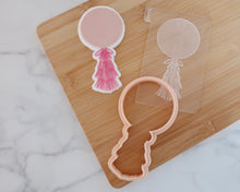 Load image into Gallery viewer, Bubble Balloon with Tassles Embosser / Cutter - Made in the UK with Love from House of Toot Sweet - Just £6.50! Shop now at House of Toot Sweet