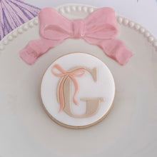 Load image into Gallery viewer, Alphabet A-Z with Bow Fondant Cookie Embosser