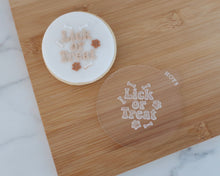 Load image into Gallery viewer, Lick or Treat Cookie & Cupcake Embosser - Made in the UK with Love from House of Toot Sweet - Just £6.50! Shop now at House of Toot Sweet