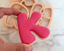 Load image into Gallery viewer, Bubble Alphabet Cookie Cutters