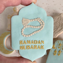 Load image into Gallery viewer, Ramadan Mubarak Fondant Cookie Embosser/ Cutter