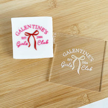 Load image into Gallery viewer, Galentine's Girls Club Fondant Embosser
