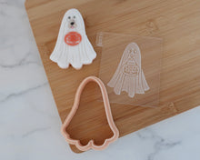 Load image into Gallery viewer, Ghost Dog Cookie Embosser / Cutter - Made in the UK with Love from House of Toot Sweet - Just £6.50! Shop now at House of Toot Sweet