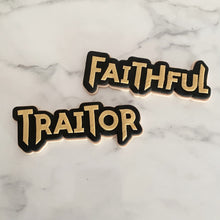 Load image into Gallery viewer, Traitors/ Faithfuls Fondant Embosser/ Cutter