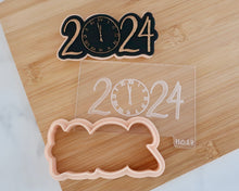 Load image into Gallery viewer, 2024 Clock Face Cookie Cutter / Embosser - Made in the UK with Love from House of Toot Sweet - Just £6! Shop now at House of Toot Sweet