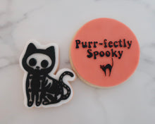 Load image into Gallery viewer, Purrfectly Spooky Cookie & Cupcake Embosser - Made in the UK with Love from House of Toot Sweet - Just £6.50! Shop now at House of Toot Sweet