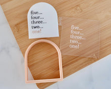 Load image into Gallery viewer, Countdown Cookie Cutter / Embosser - Made in the UK with Love from House of Toot Sweet - Just £6! Shop now at House of Toot Sweet