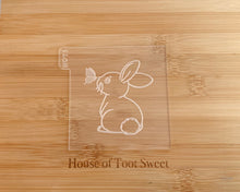 Load image into Gallery viewer, Easter Bunny Rabbit with Butterfly Fondant Embosser and Cutter