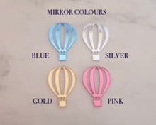 Load image into Gallery viewer, Hot Air Balloon - Cupcake/ Cookie Toppers/ Charms - Made in the UK with Love  from House of Toot Sweet - Just £1.10! Shop now at House of Toot Sweet