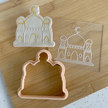 Load image into Gallery viewer, Mosque Fondant Cookie Embosser/ Cutter