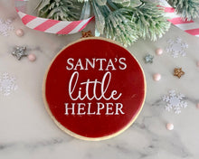 Load image into Gallery viewer, Santas Little Helper Fondant Embosser