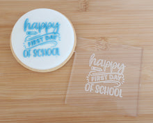 Load image into Gallery viewer, Happy First Day of School Embosser - Made in the UK with Love from House of Toot Sweet - Just £6.50! Shop now at House of Toot Sweet