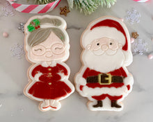 Load image into Gallery viewer, Mrs Santa Claus Fondant Embosser and Cutter